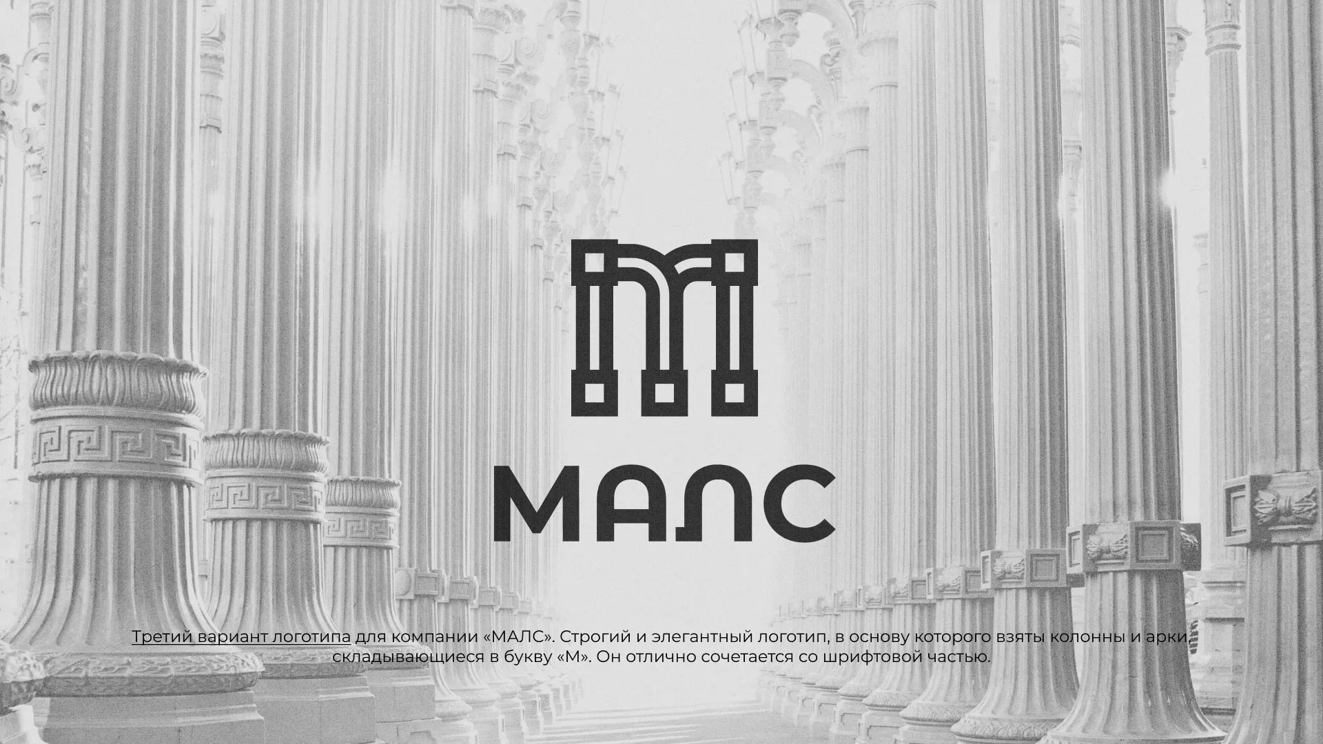 Разработка логотипа компании «МАЛС» в Гатчине