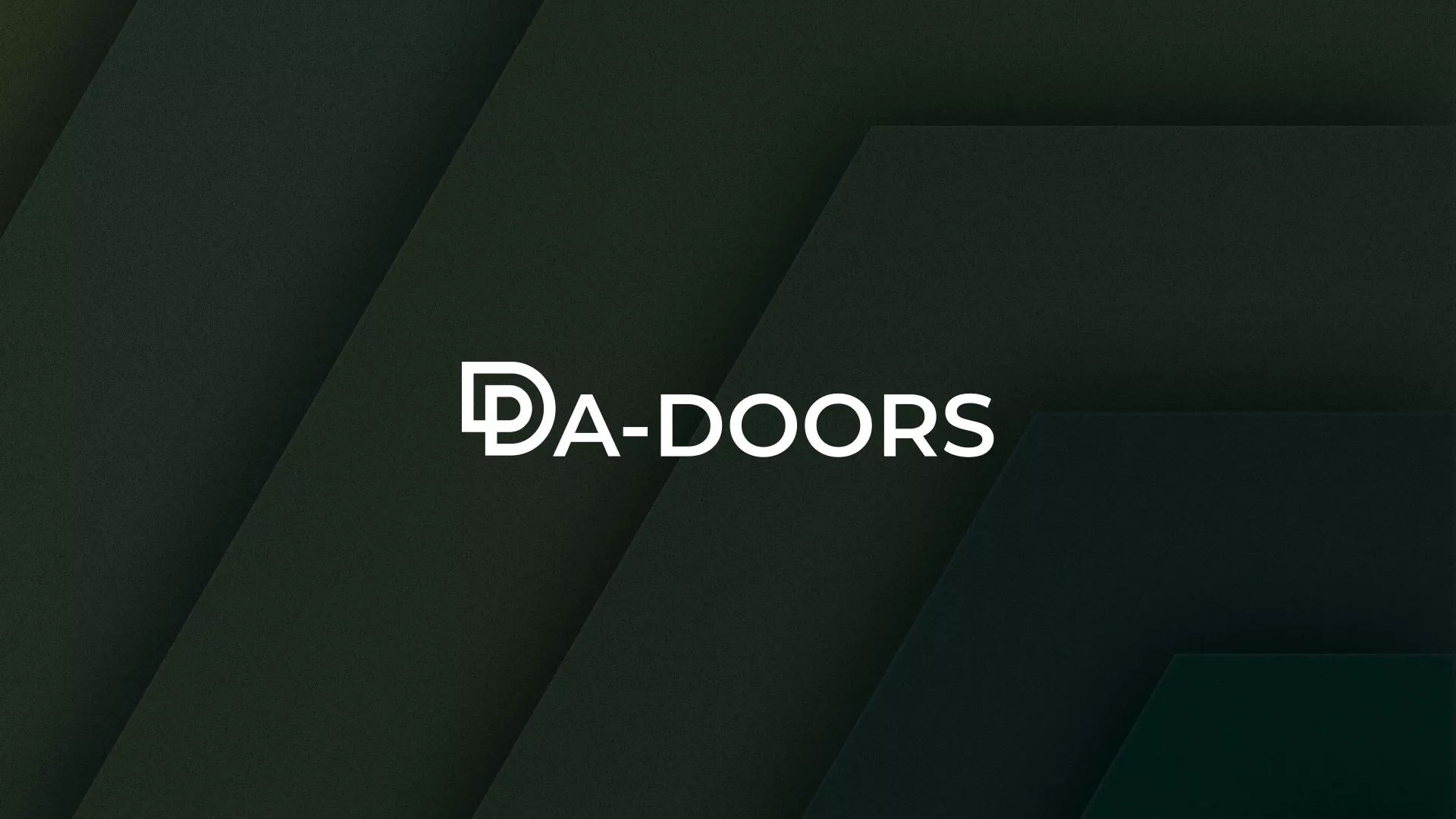Создание логотипа компании «DA-DOORS» в Гатчине