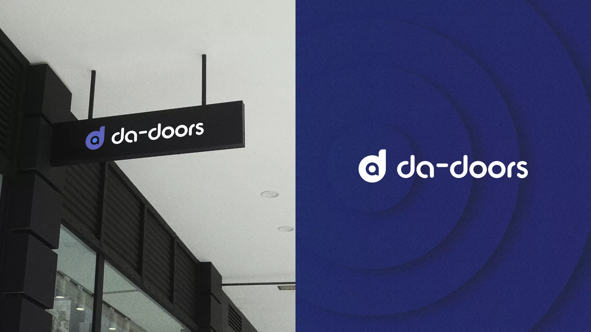 Разработка логотипа компании по продаже дверей в Гатчине